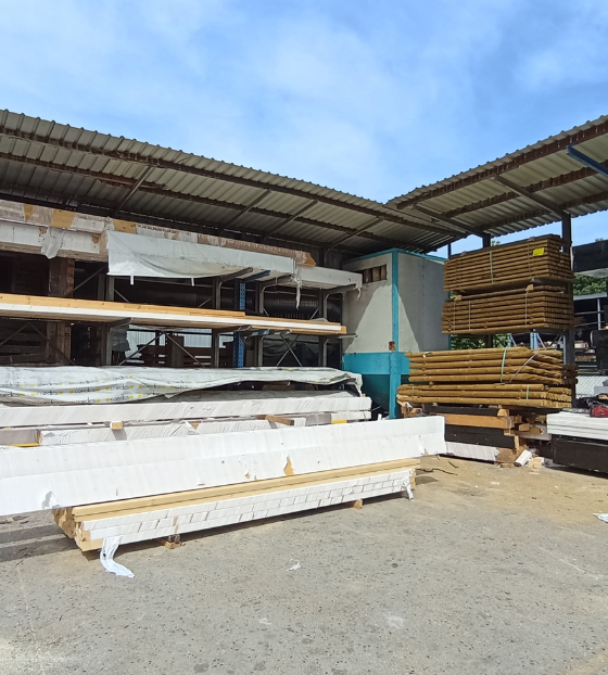 palets madera en alamcén